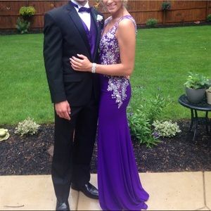 Purple prom/ formal dress